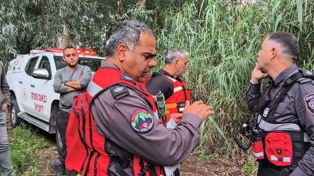 مصرع شخص جرفته مياه نهر الأردن بالجانب الاسرائيلي